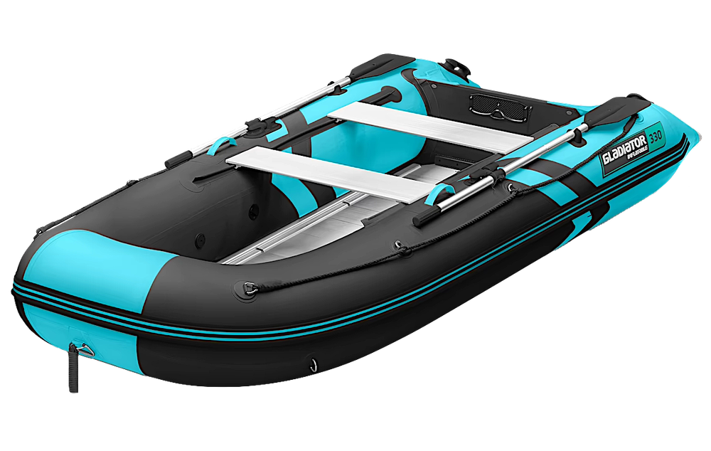 Лодка ПВХ Gladiator Light B330AL с алюминиевым полом -