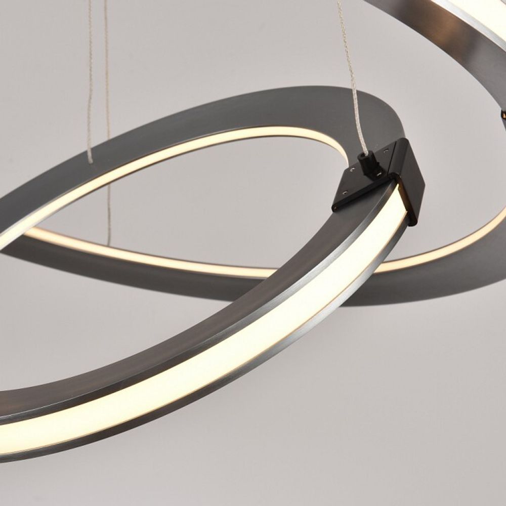 Подвесной светильник iLedex Vision 9225-8+5SD GR+BK