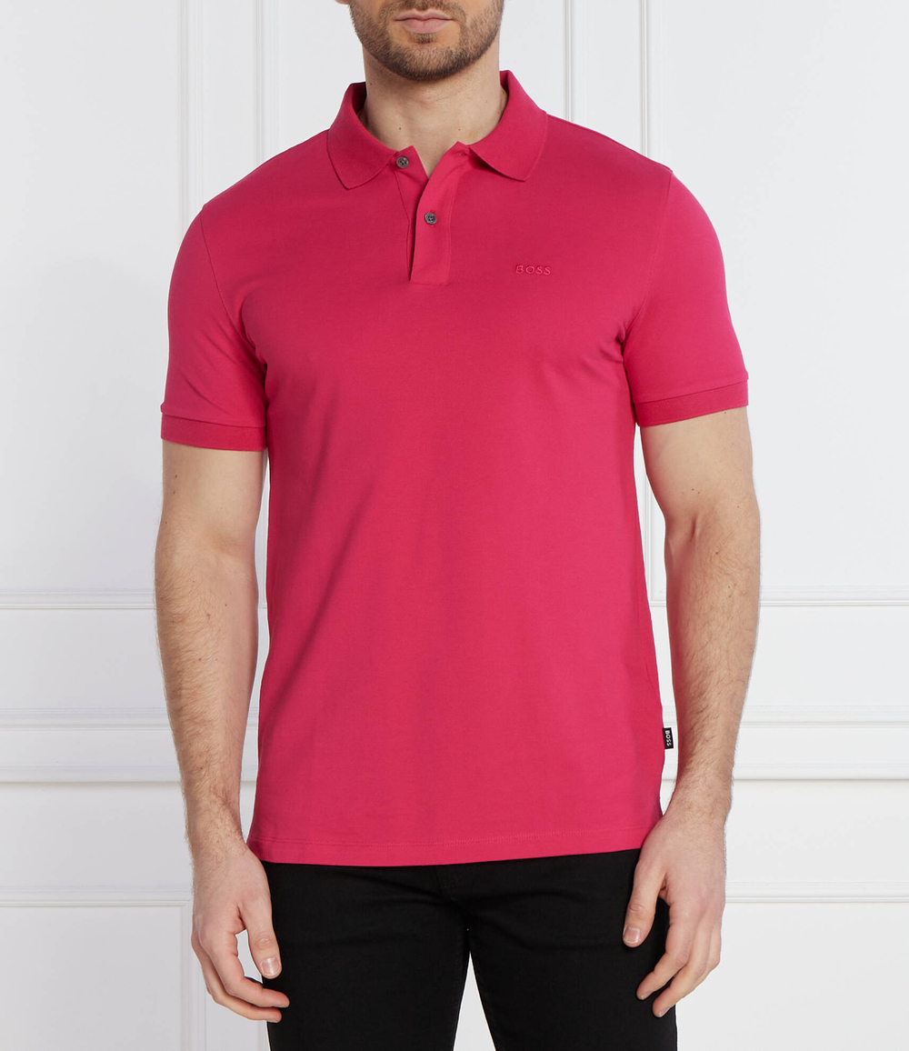 Поло Pallas BOSS BLACK - малиновый(50468301)