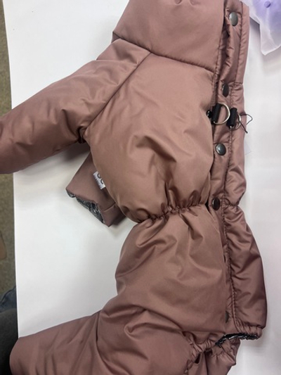 Зимний комбинезон с длинными лапами (мальчик)