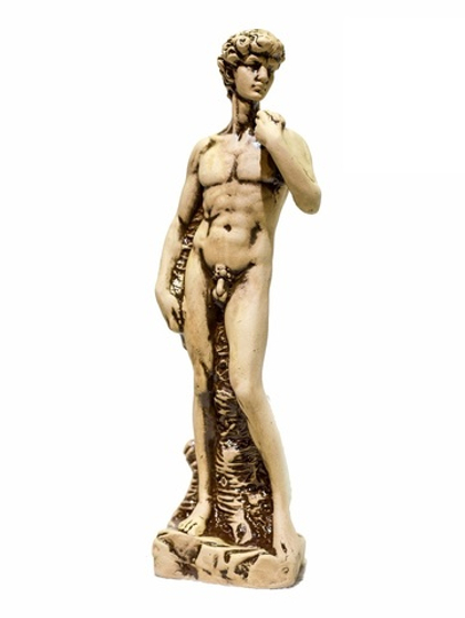 АКВА ЛОГО Декорация керамическая Давид, 6*6*22 см