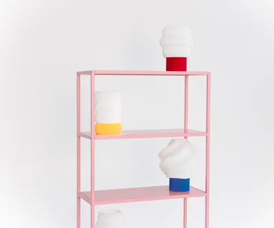 Лампа настольная Cream Blue