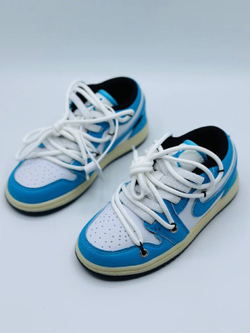 Детские кожаные кроссовки Nike Off White