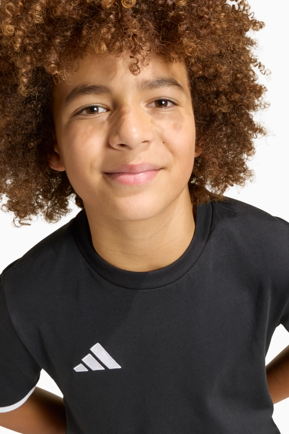 Футболка adidas Entrada 26 Tee Junior - черный