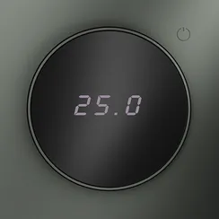 Терморегулятор электронный VOLTUM S70 с индикацией и датчиком, для теплого пола, (титан) vls070106