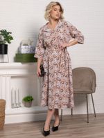 Платье Доминанта НЬЮ (бежевое) П15243-16М LT Collection