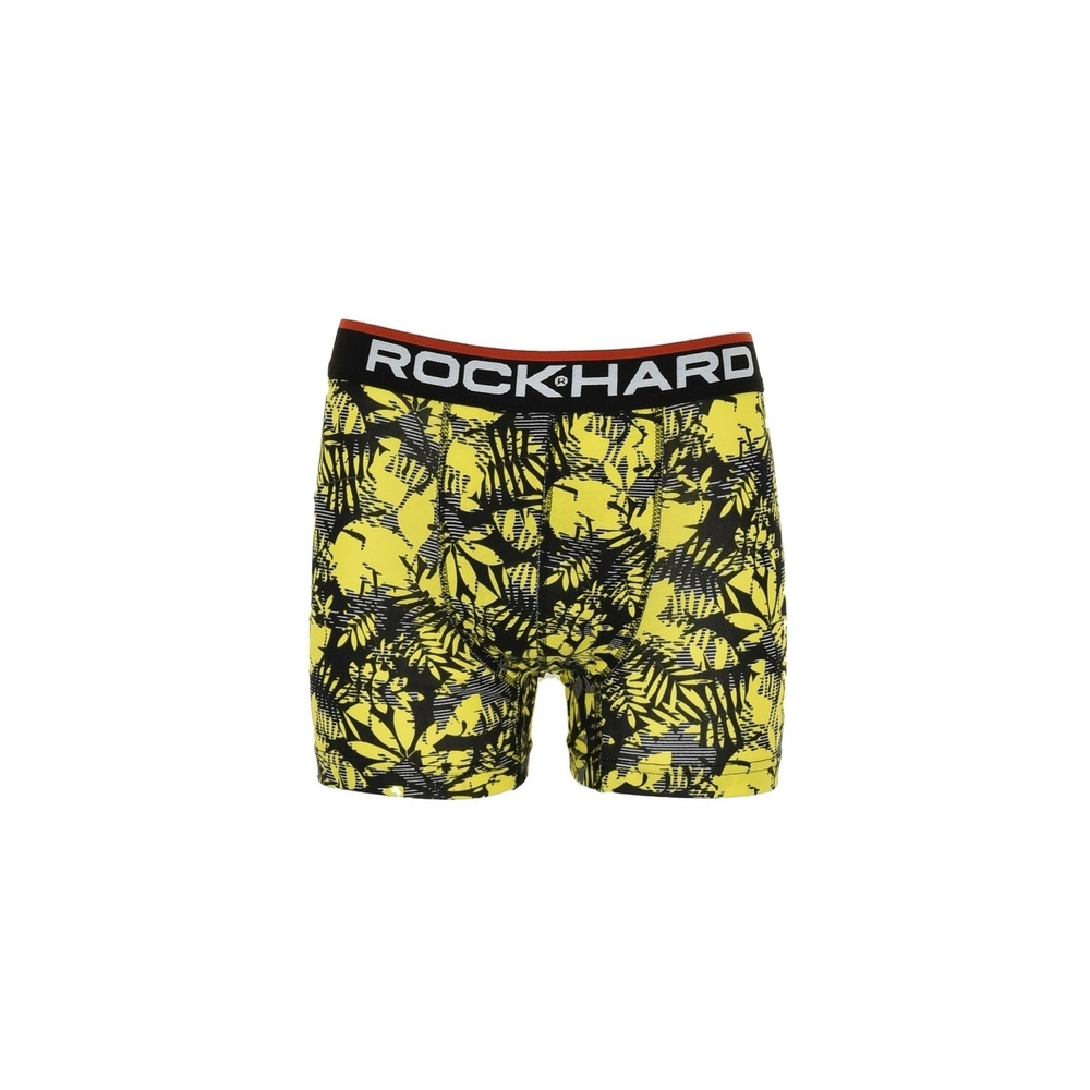 Мужские трусы боксеры разноцветные с произвольным принтом набор 3 в 1 Rockhard RH37056