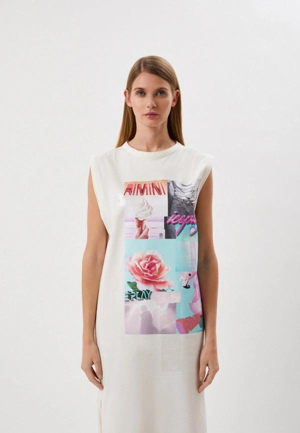 Платье maxi ICE PLAY 4301103 молочный RIMINI