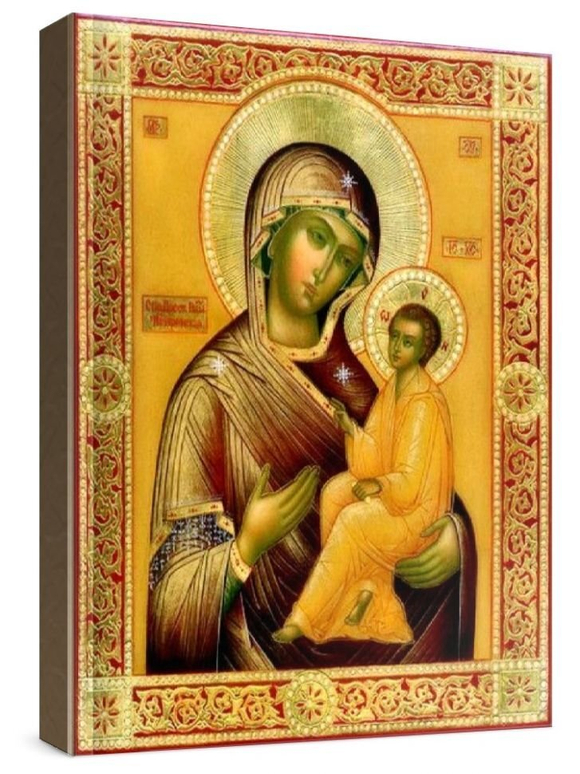 Тихвинская икона БМ (рукописная на заказ)