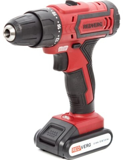 Аккумуляторный шуруповерт RedVerg RD-SD12L/2Y