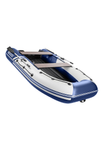 YACHTMAN-300 НДНД (Яхтман) белый-синий (лодка ПВХ нднд под мотор с усилением)