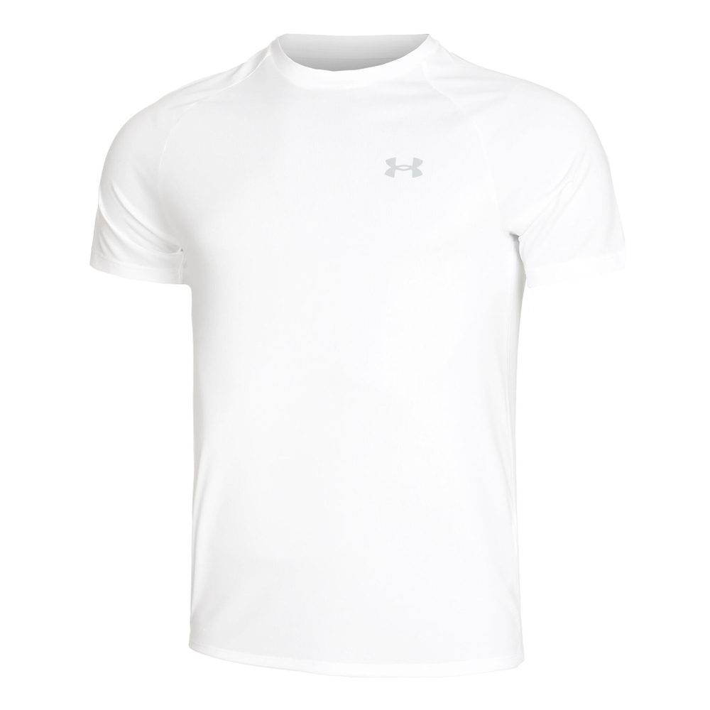 Мужское теннисное поло Under Armour Tech 2.0 T-Shirt Men - White
