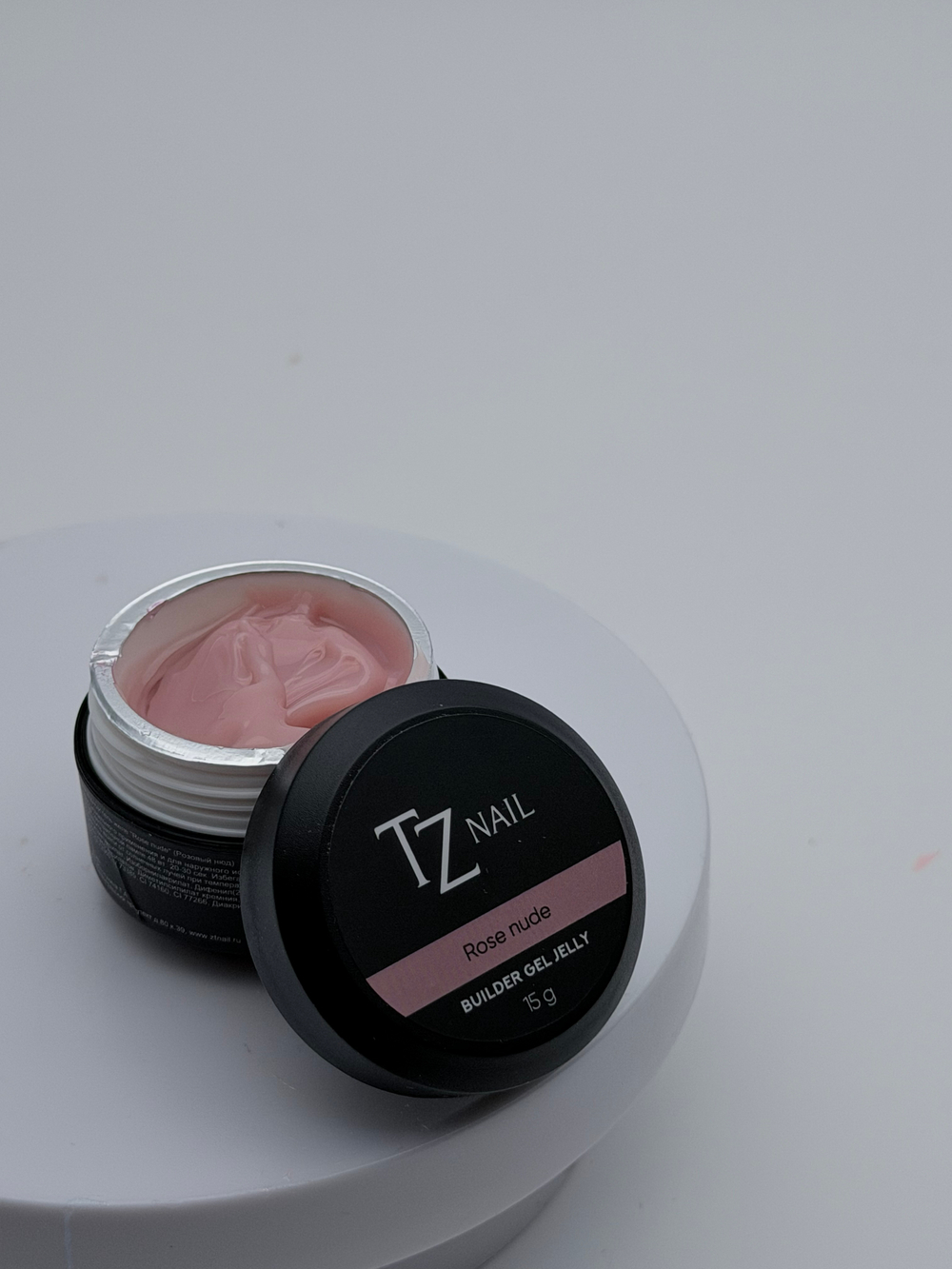 TZ Строительный гель желе "Rose nude" (Розовый нюд) 15 гр.