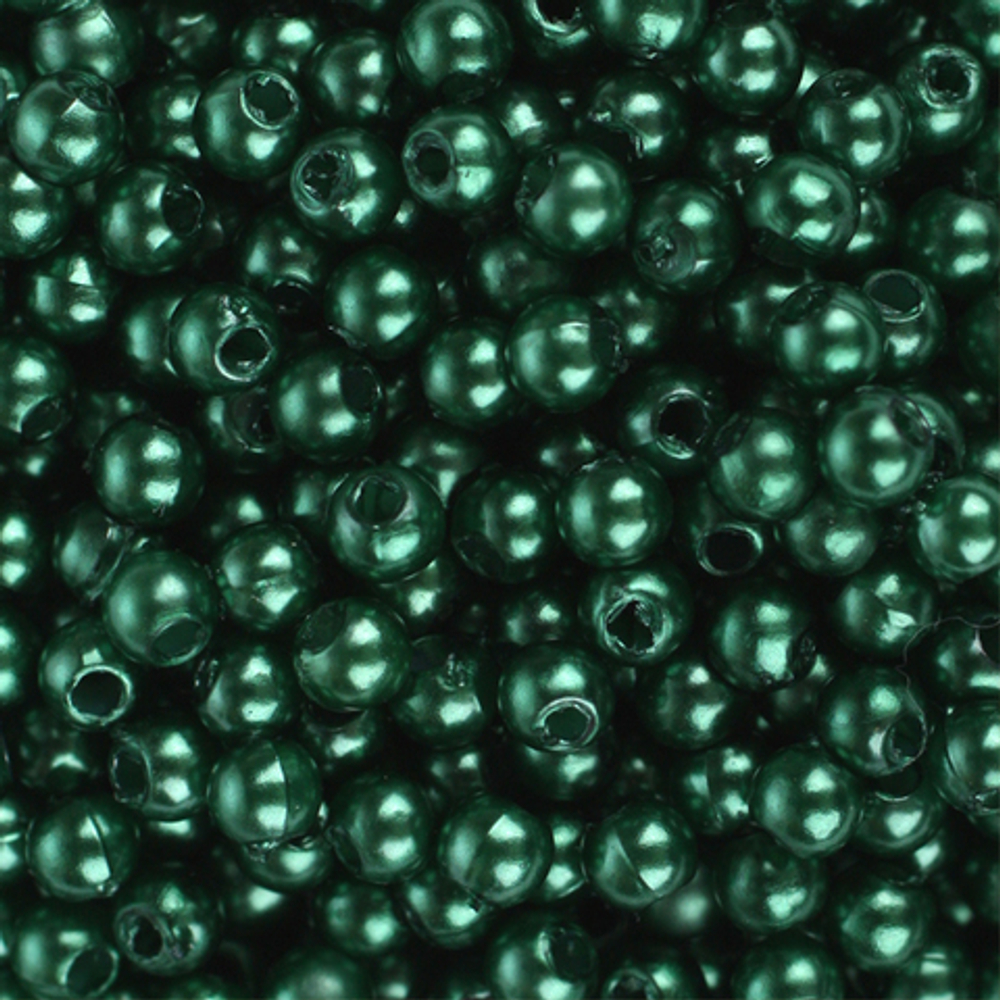 Бусы пластиковые -3мм-25г-Colibry