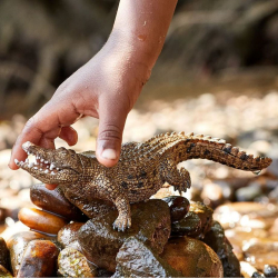 Schleich - Крокодил - Самец с открывающейся пастью 14736