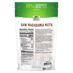 NOW Foods, Real Food, сырые орехи макадамия, несоленые, 227 г (8 унций)
