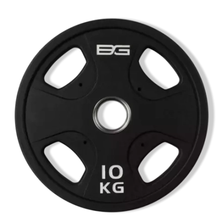 Диск олимпийский профессиональный BRONZE GYM полиуретан 10 кг