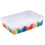 Лоток для мелочей Keeplex Trendy с крышкой малый 20,4х5,2см Карандашница