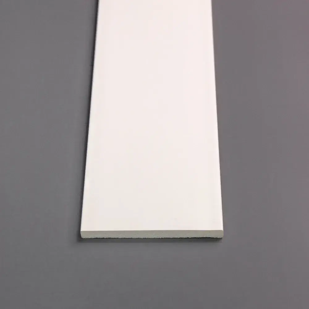 Наличник дверной дюрополимер Paolo Arte Konture (Паоло Арте Контур), 100х8х2200 мм, Kr102M белый