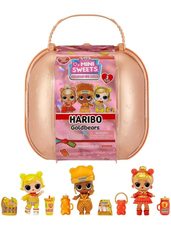 Набор куклы Лол Чемодан Lol Mini Sweets Haribo оригинал