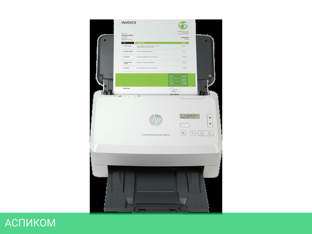 Сканер HP Scanjet Enterprise Flow 5000 s5 (6FW09A)