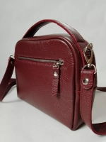 Сумка женская через плечо кросс боди натуральная кожа летняя