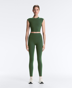 Oysho Топ Evermove без рукавов, зеленый