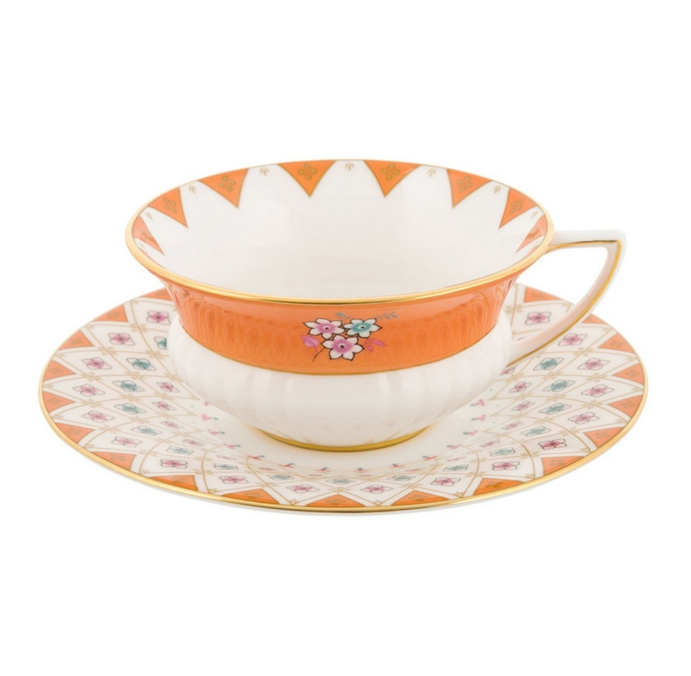 Wedgwood Чайная чашка Wonderlust 180 мл с блюдцем