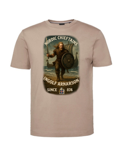 Футболка Nordic Chieftains Ingolf Arnarson (Бежевый)
