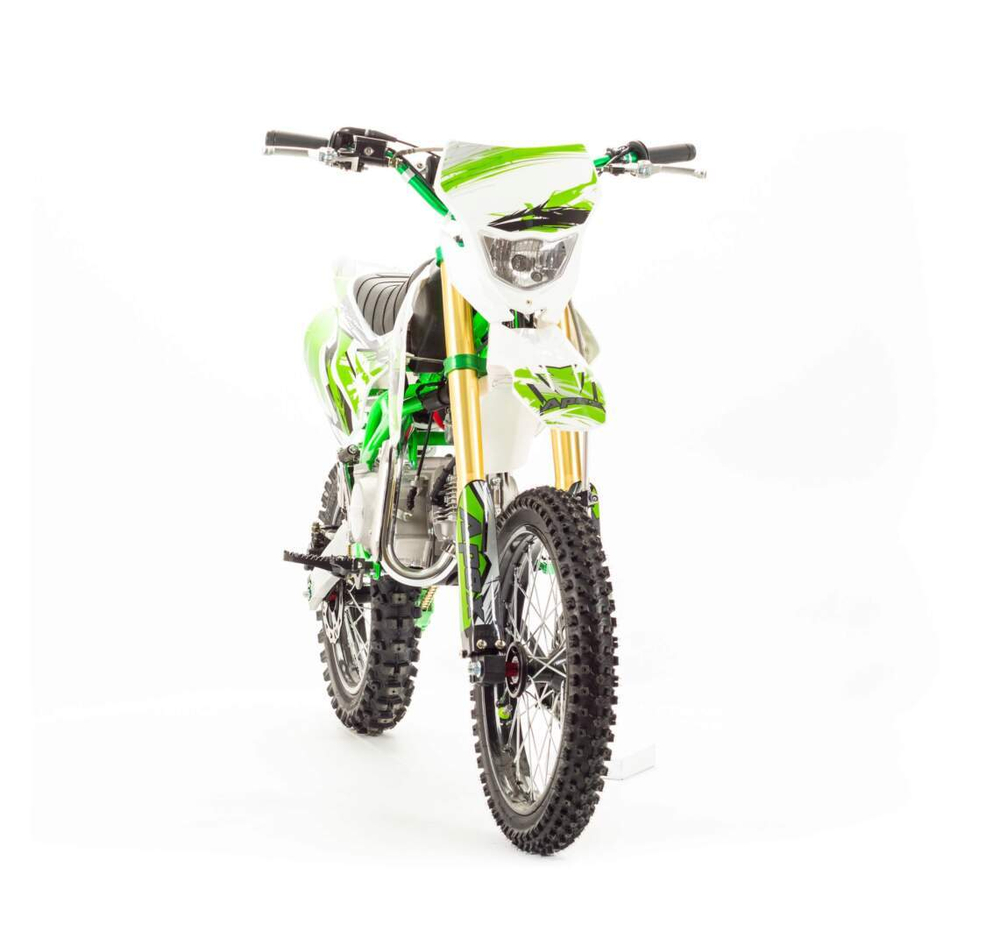 Питбайк Motoland APEX125 E зеленый