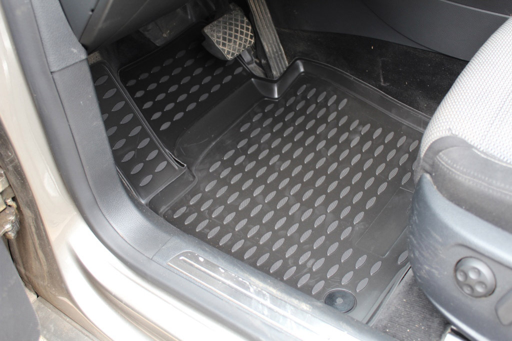 Коврики Standard, в салон VW Passat CC 02/2009- , 4 шт. (полиуретан, чёрные) Element.NLC.51.25.210