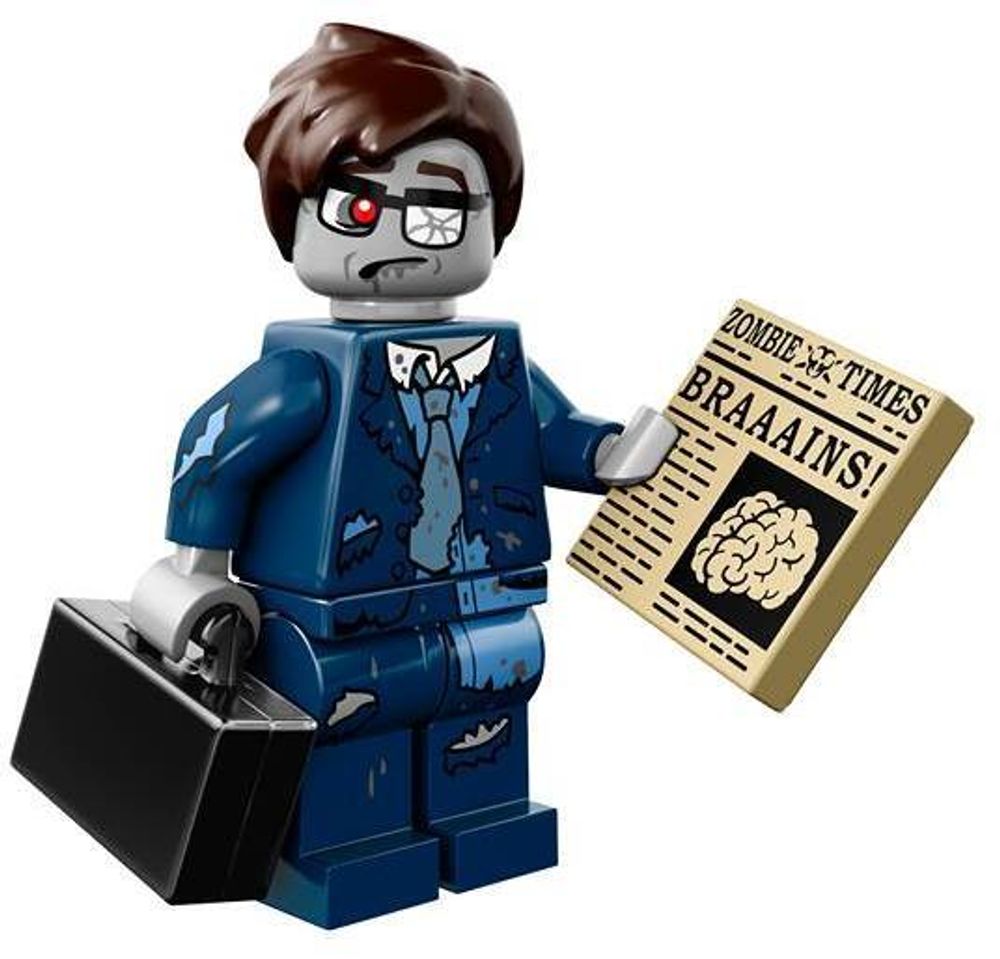 Минифигурка LEGO   71010 - 13 Зомби-бизнесмен