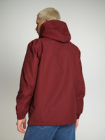 Анорак мужской без утеплителя бордовый Город Горький