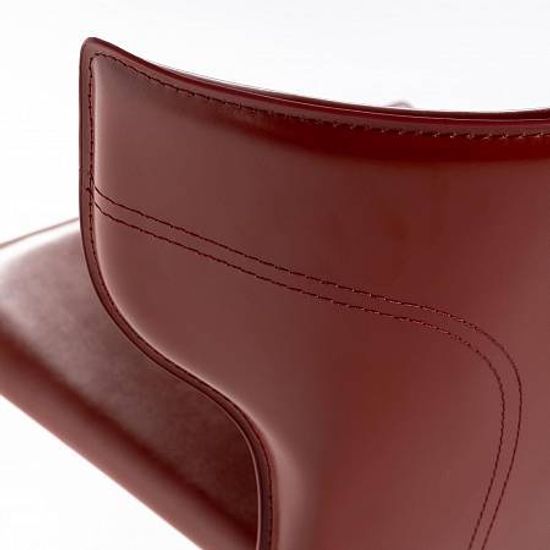 Стул Austin, кожа ретро красный