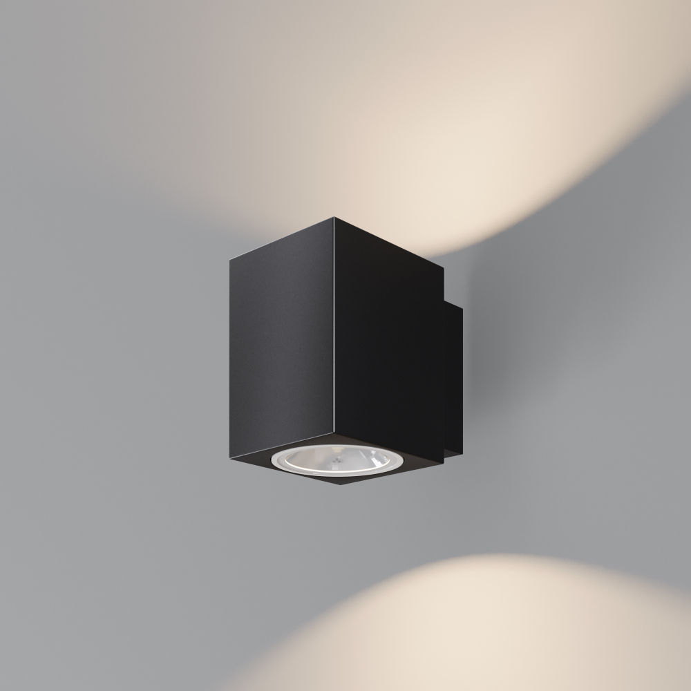 Уличный настенный светильник Outdoor O507WL-L10B3K