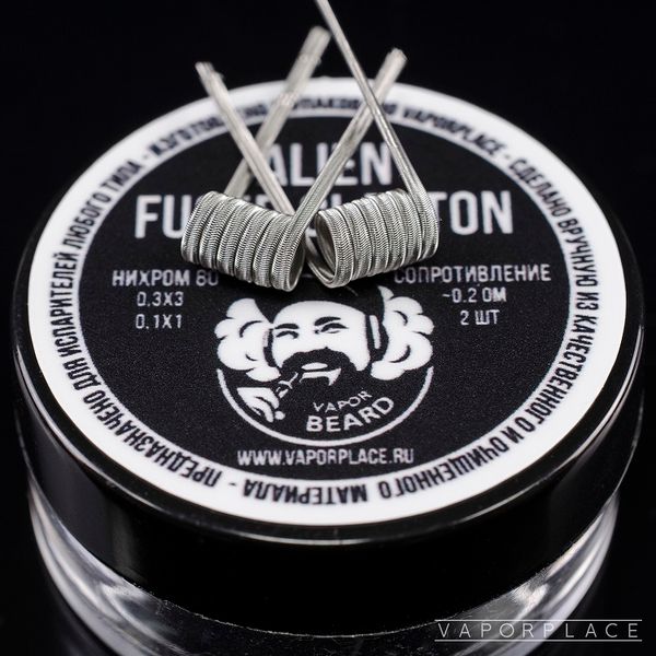 Купить Alien Coil Vapor Beard (NiCr 0,3х3 NiCr 0,1) 3мм 0,2 Ом