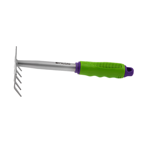 63003 Грабли 5-зубые, 115х275 мм, стальные, пластиковая рукоятка, CONNECT// Palisad
