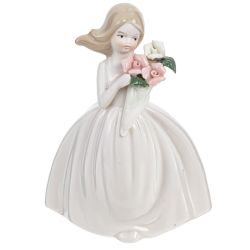 GAEM Фигурка декоративная "Девочка", L9 W6 H12 см