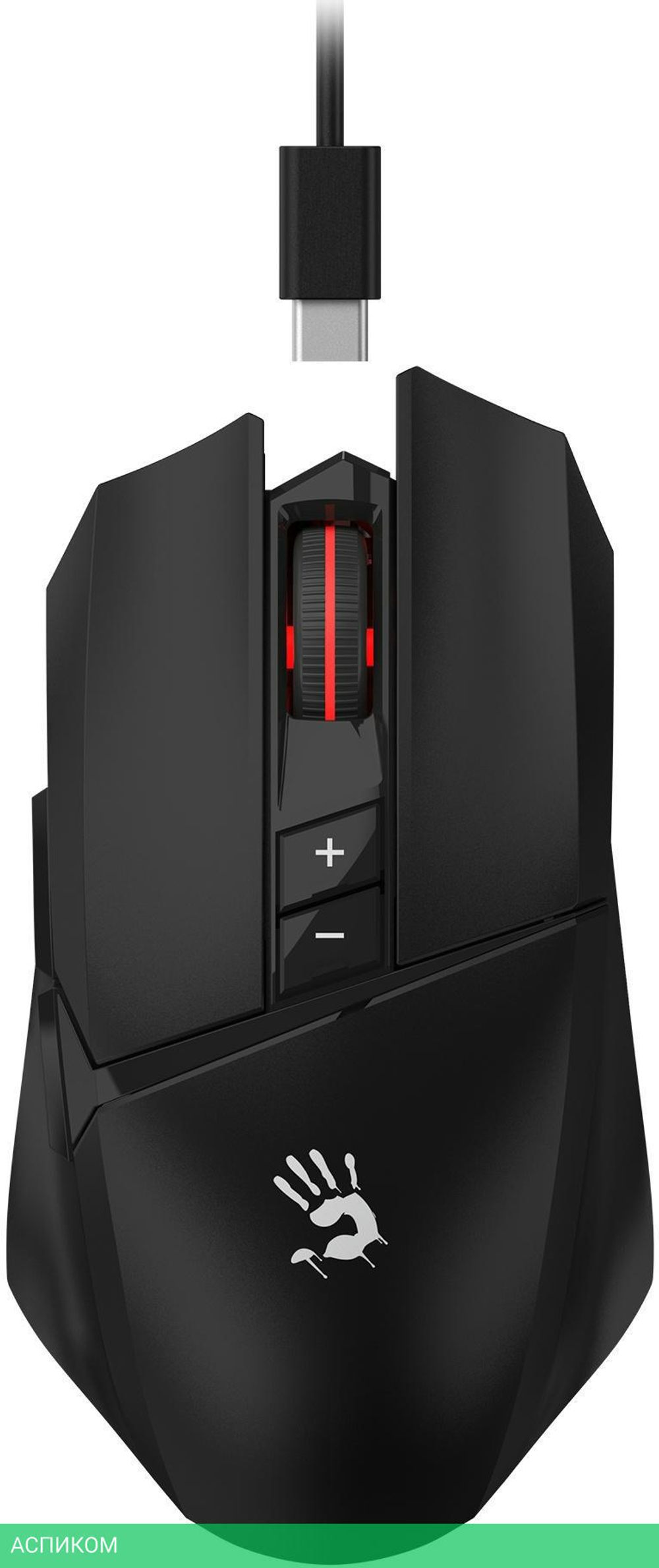 Мышь A4Tech Bloody R36 Ultra черный