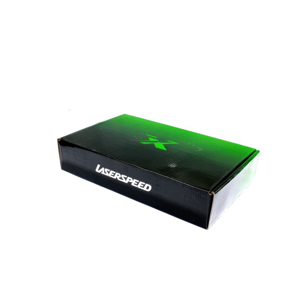 Зеленый лазерный фонарь LaserSpeed LS-KS1-G100A - Многослойное просветление линзы снижает потери яркости на больших расстояниях