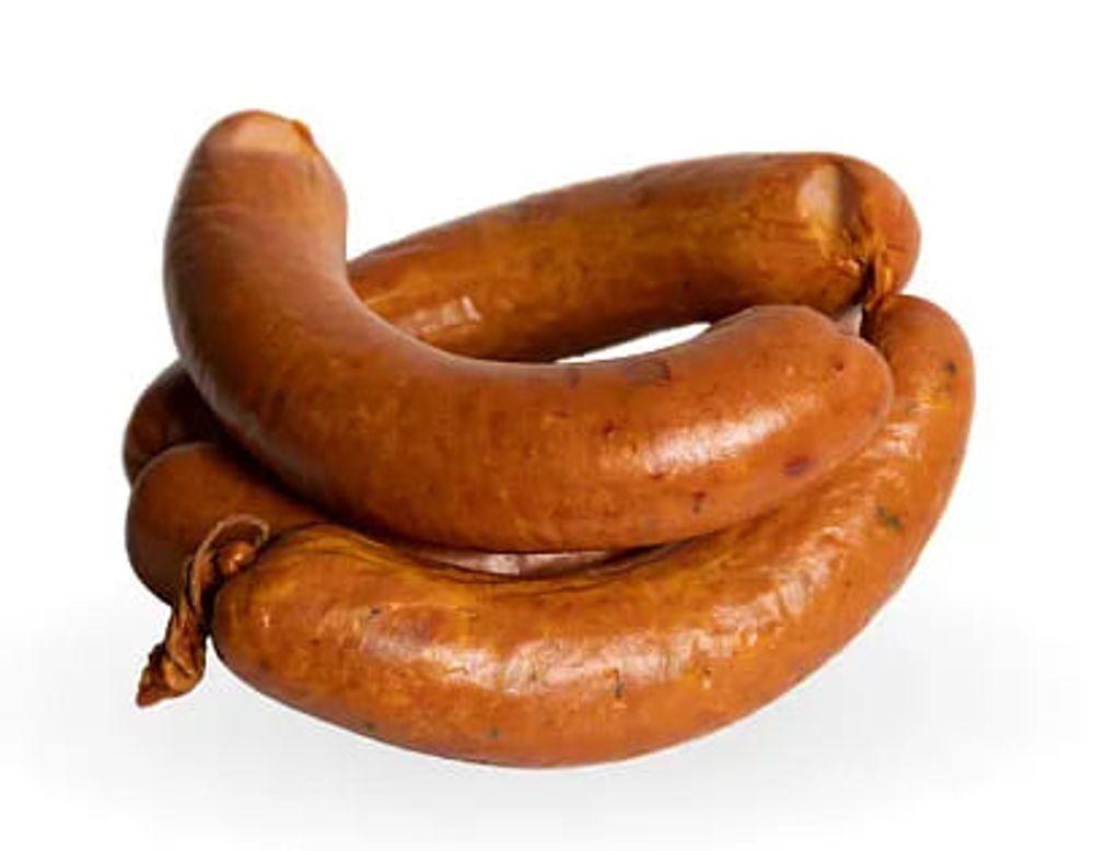 Колбаса полукопченая "Фермерская с грибочками и лучком" Волковысский МК - купить не дорого с доставкой по Москве