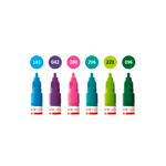 Набор маркеров Molotow ONE4ALL 127HS - 6шт Basic-Set 2 (2мм)