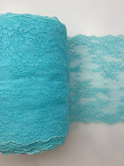 Кружево эластичное ментол 19,5 см