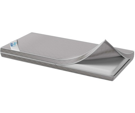 Матрас пенополиуретановый ППУ ЭКОНОМ, чехол п/э с молнией, высота 10 см