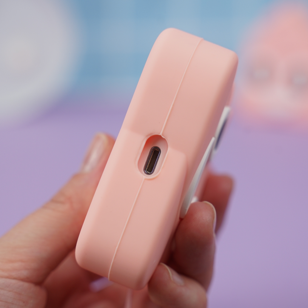 Чехол для AirPods1/2 Какашка, розовый