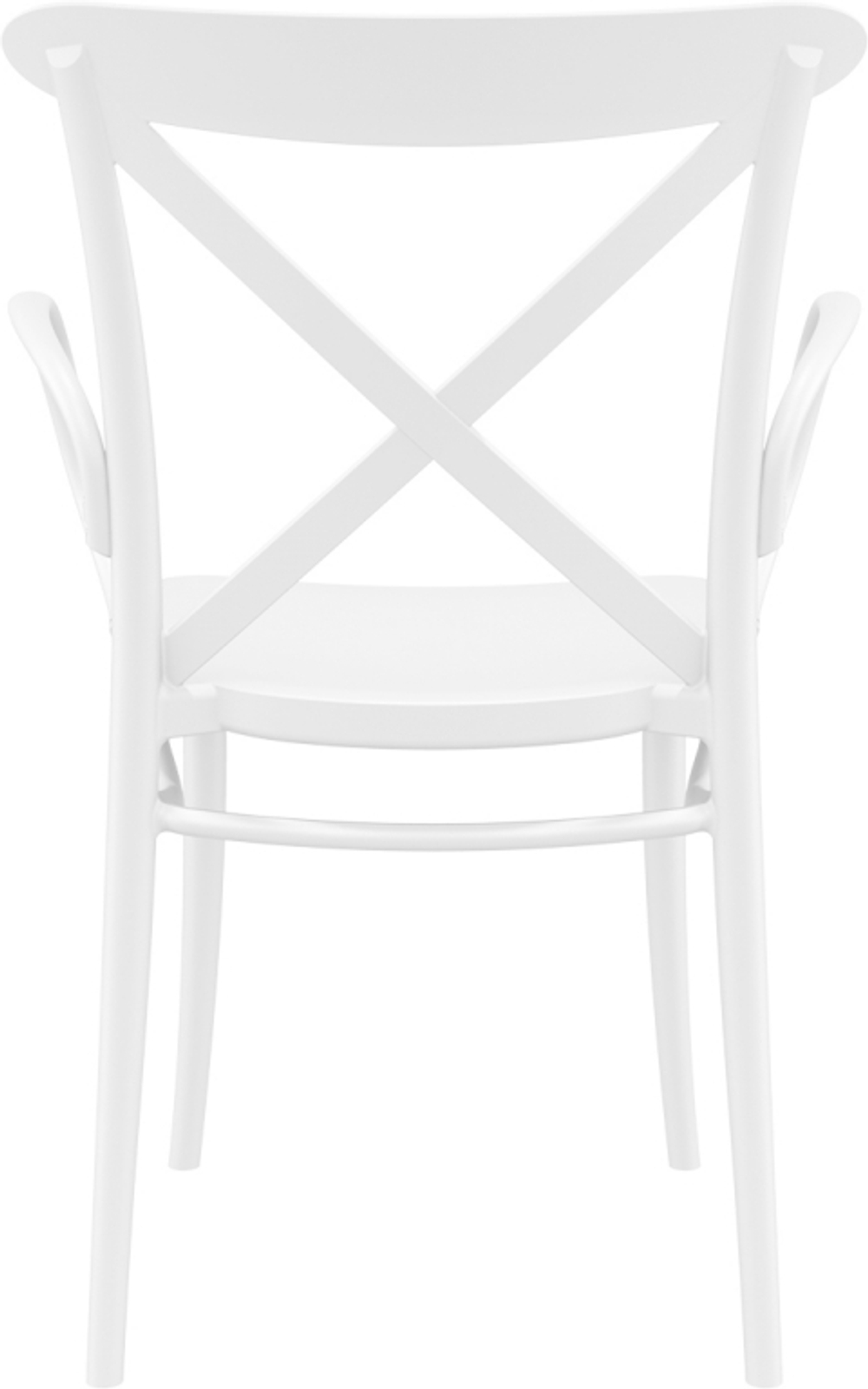 Кресло пластиковое Siesta Contract Cross XL, белый