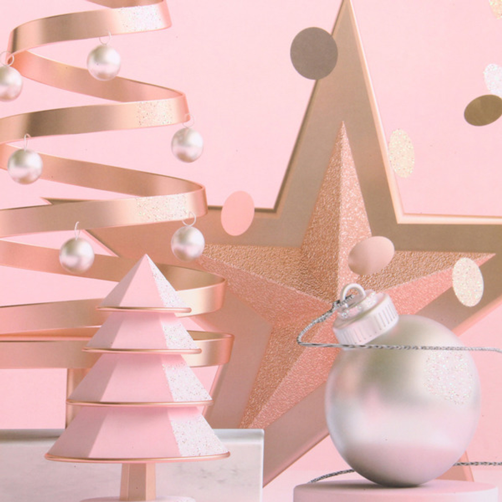 Пакет подарочный «Стильная зима» 26*32*10 см