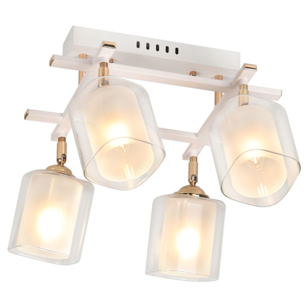 Светильник потолочный Rivoli Helga 3100-304 4 * Е27 40 Вт модерн | Модерн