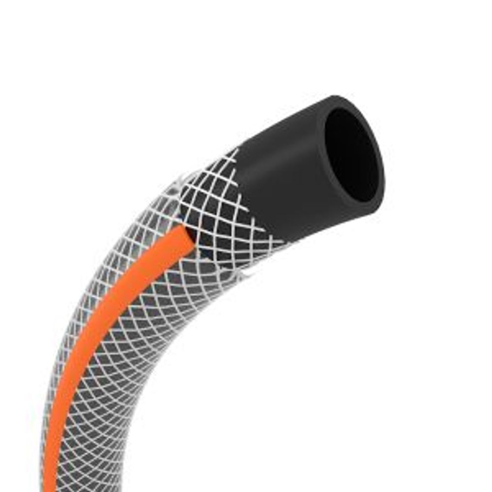 Шланг поливочный ПВХ 3-х слойный армированный 3/4" 50м Стандарт ЧЕТЫРЕ СЕЗОНА