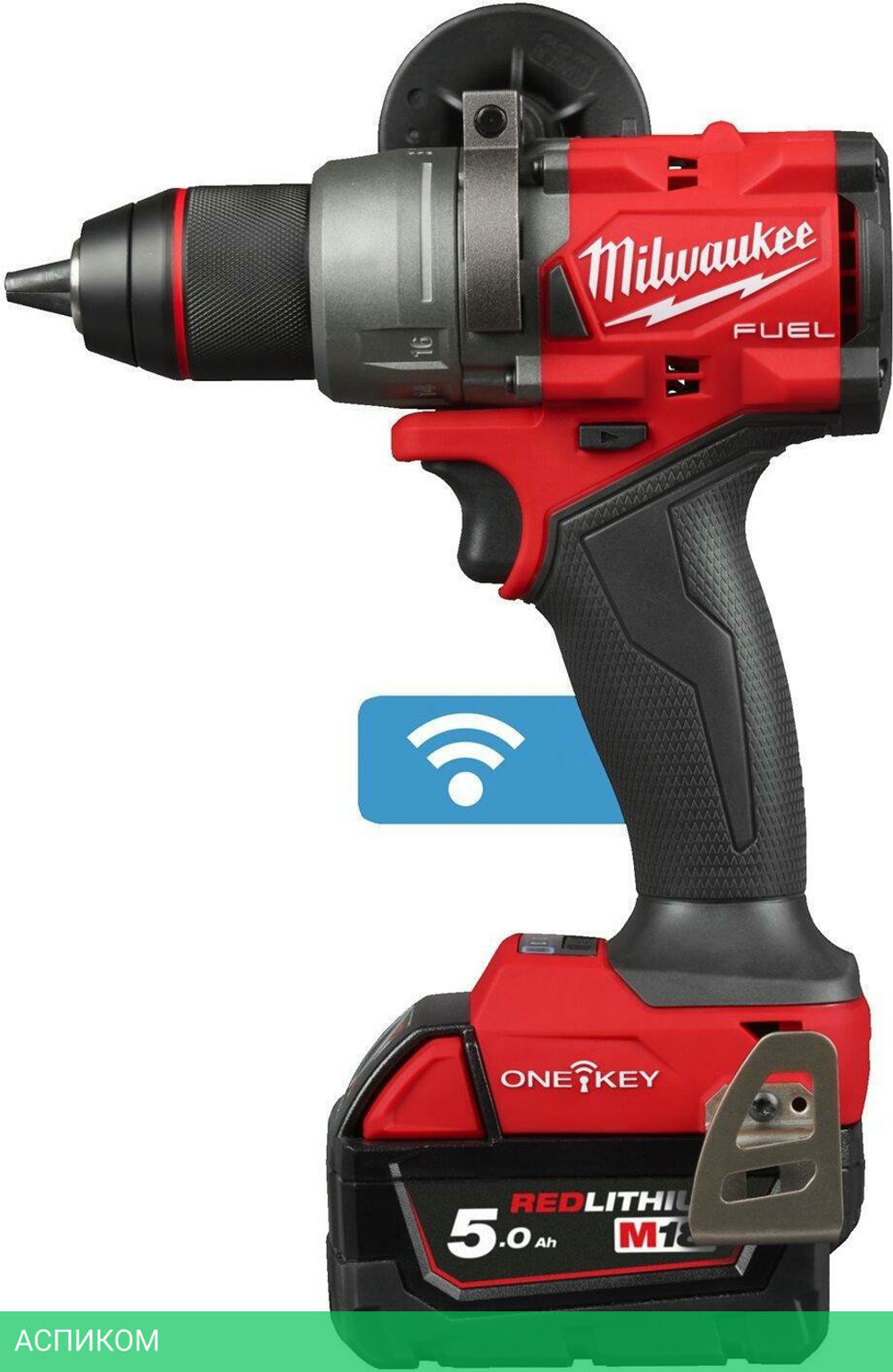 Дрель-шуруповерт Milwaukee M18 Fuel One-Key ONEDD3-502X (4933492802)